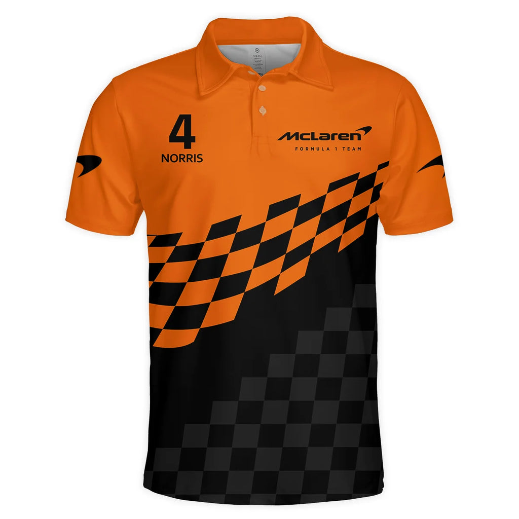 Lando Norris McLaren F1 Polo Shirt All Over Prints BLMCL10425A1PL