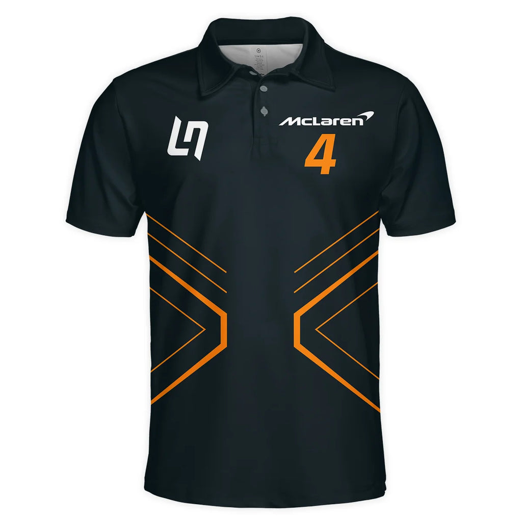 Lando Norris McLaren F1 Polo Shirt All Over Prints BLMCL10425A3PL