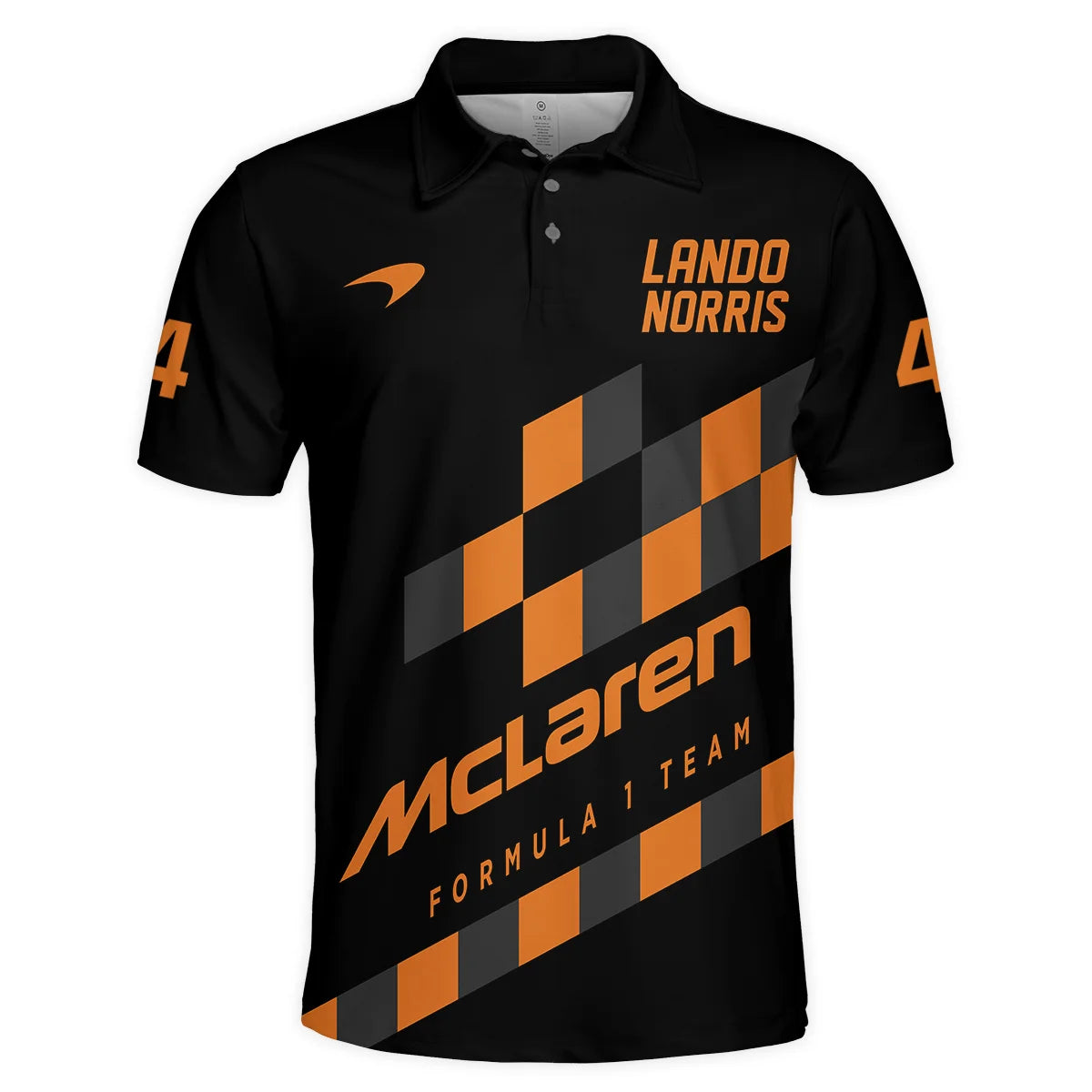 Lando Norris McLaren F1 Polo Shirt All Over Prints BLMCL10425A6PL