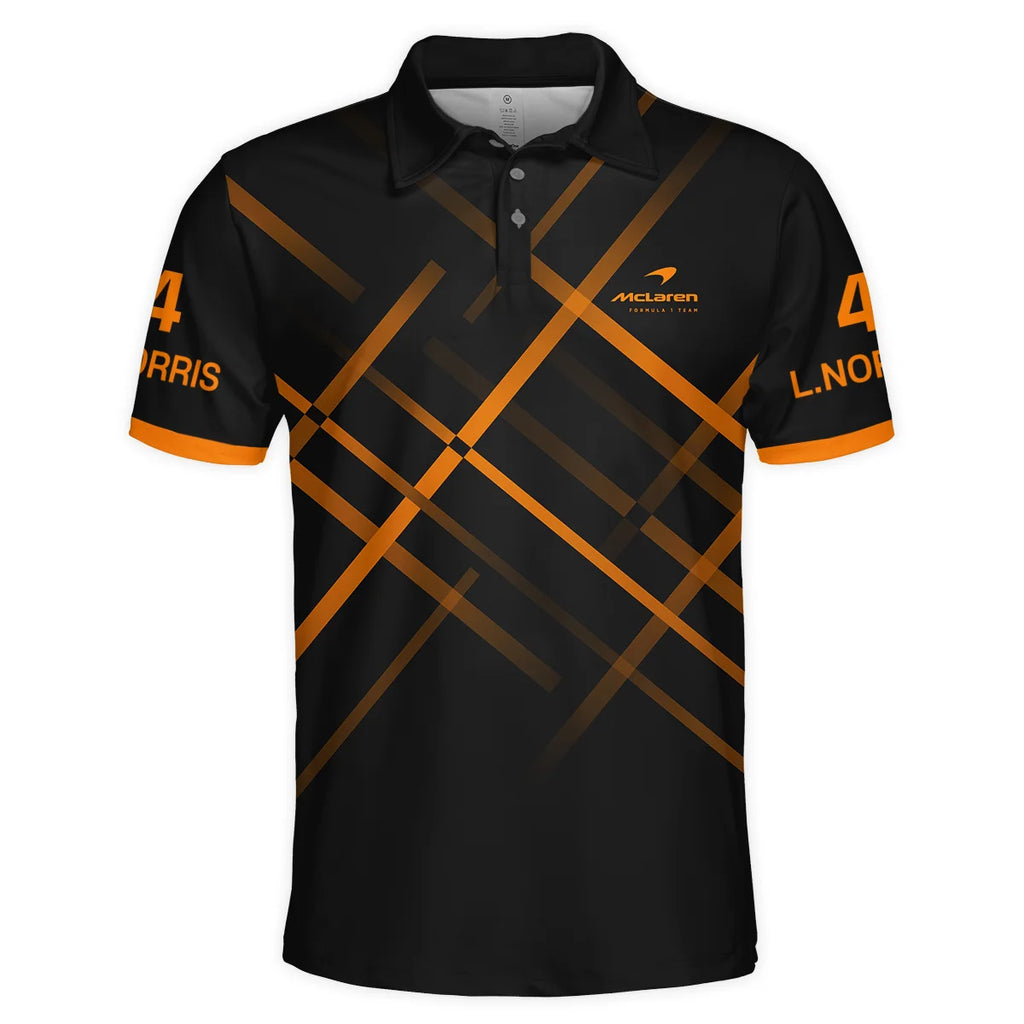 Lando Norris McLaren F1 Polo Shirt All Over Prints BLMCL3425A2PL
