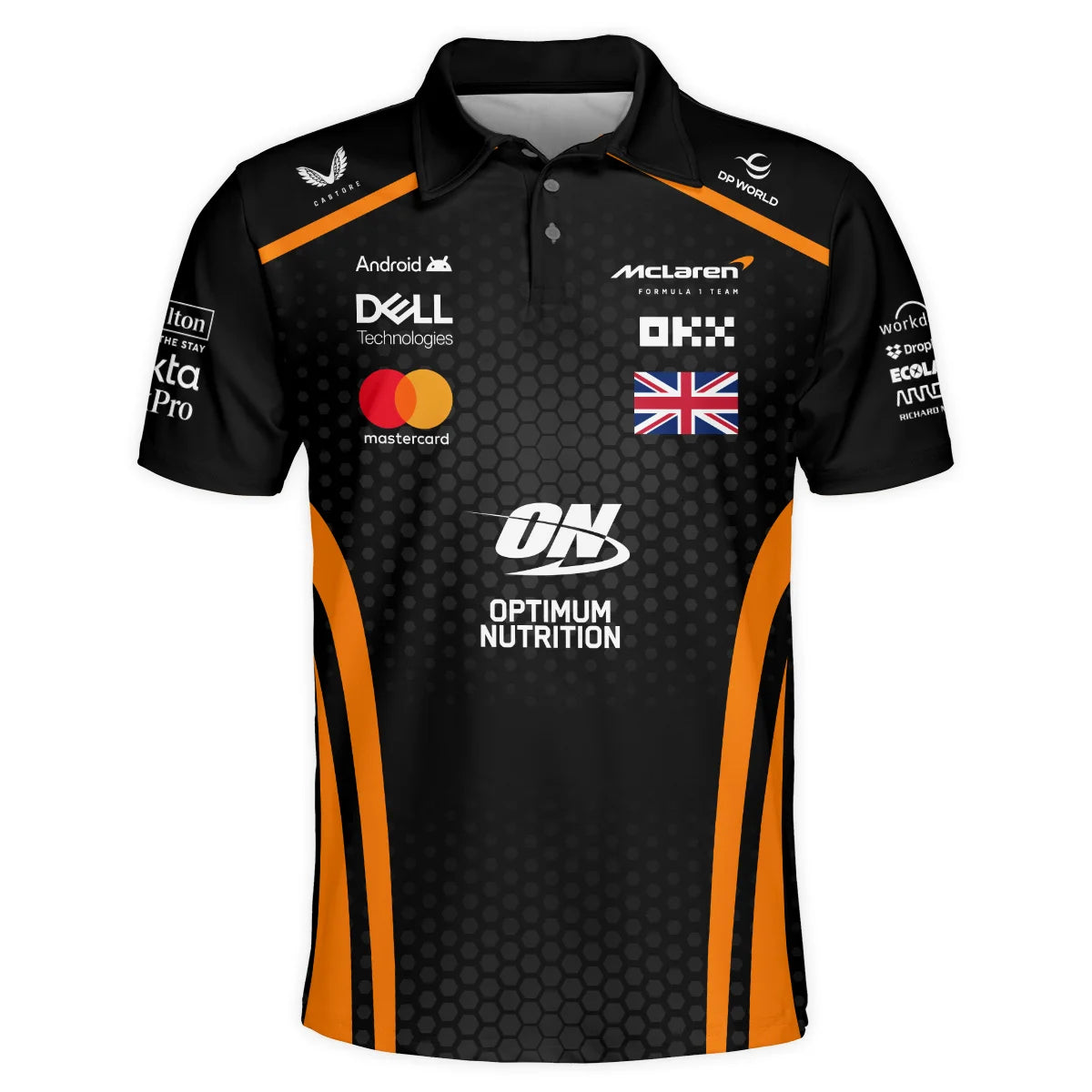 Limited Edition LN4 Papaya Team - Polo Shirt BLNR14925A1PL