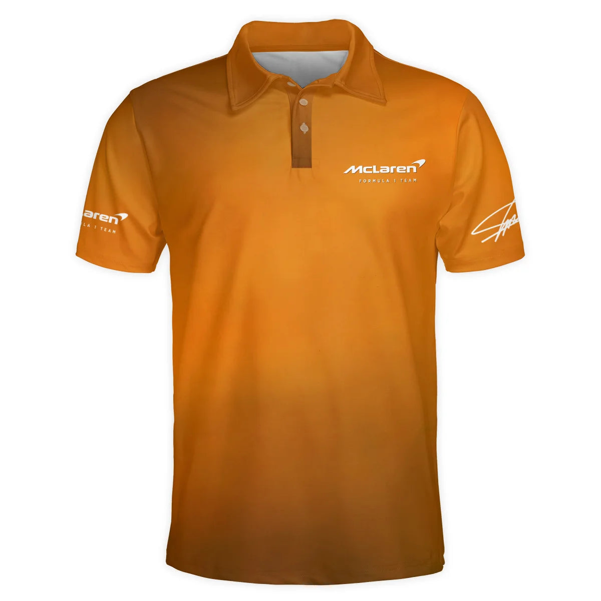 F1 Drivers' Championship 2025 Lando Norris McLaren F1 Team Polo Shirt BLNRWDCA10PL