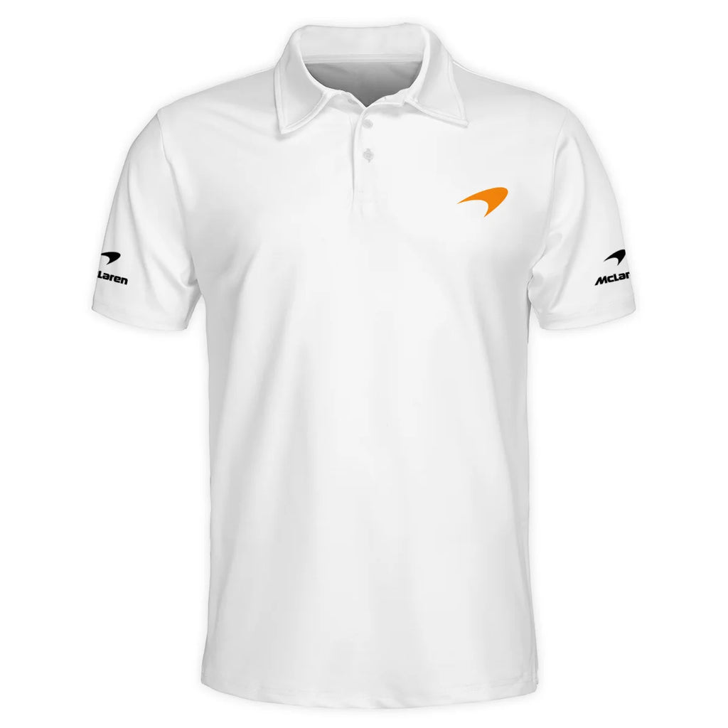 2025 WDC Lando Norris McLaren F1 Team Polo Shirt BLNRWDCA4PL