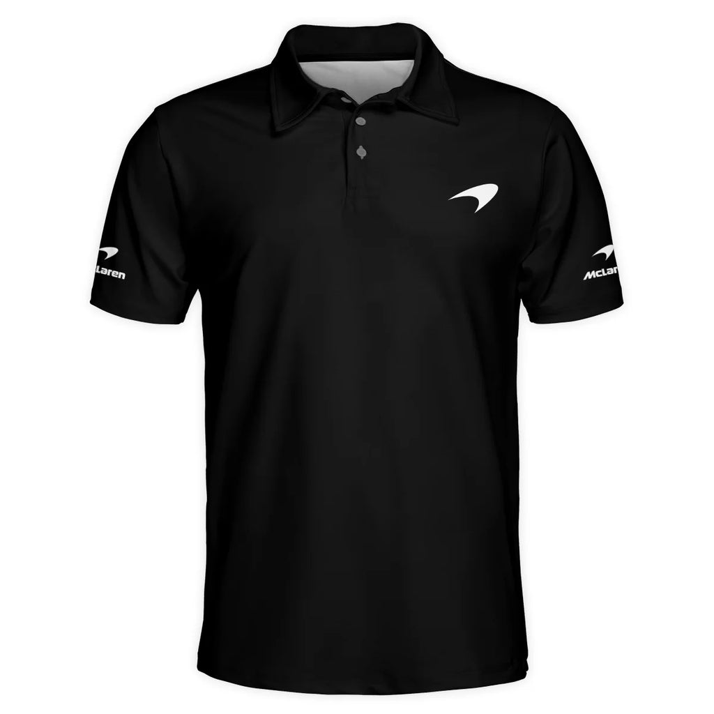 2025 WDC Lando Norris McLaren F1 Team Polo Shirt BLNRWDCA5PL