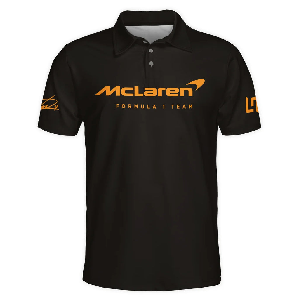 World Championship 2025 Lando Norris McLaren F1 Team Polo Shirt BLNRWDCA7PL