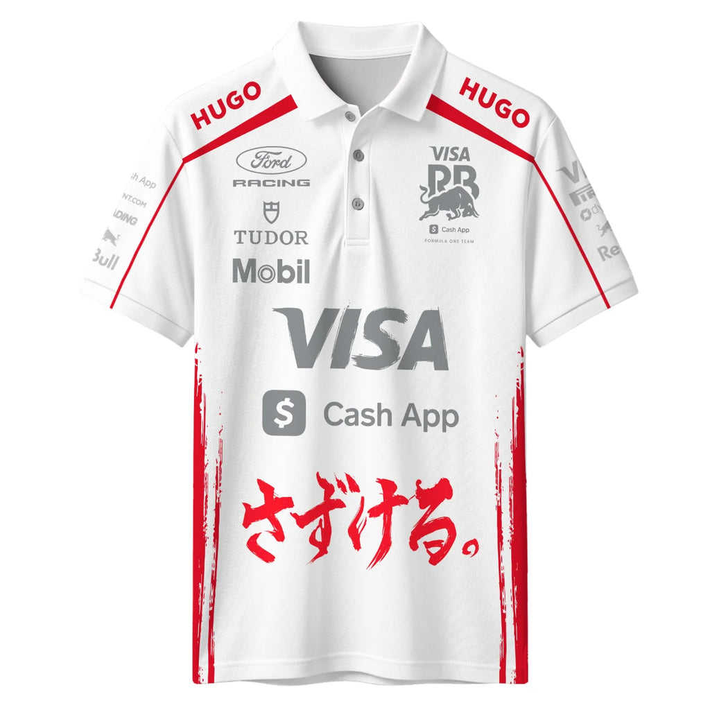 2026 Japan Spring Edition Racing Bulls F1 - Polo Shirt BLVA243RCBPL