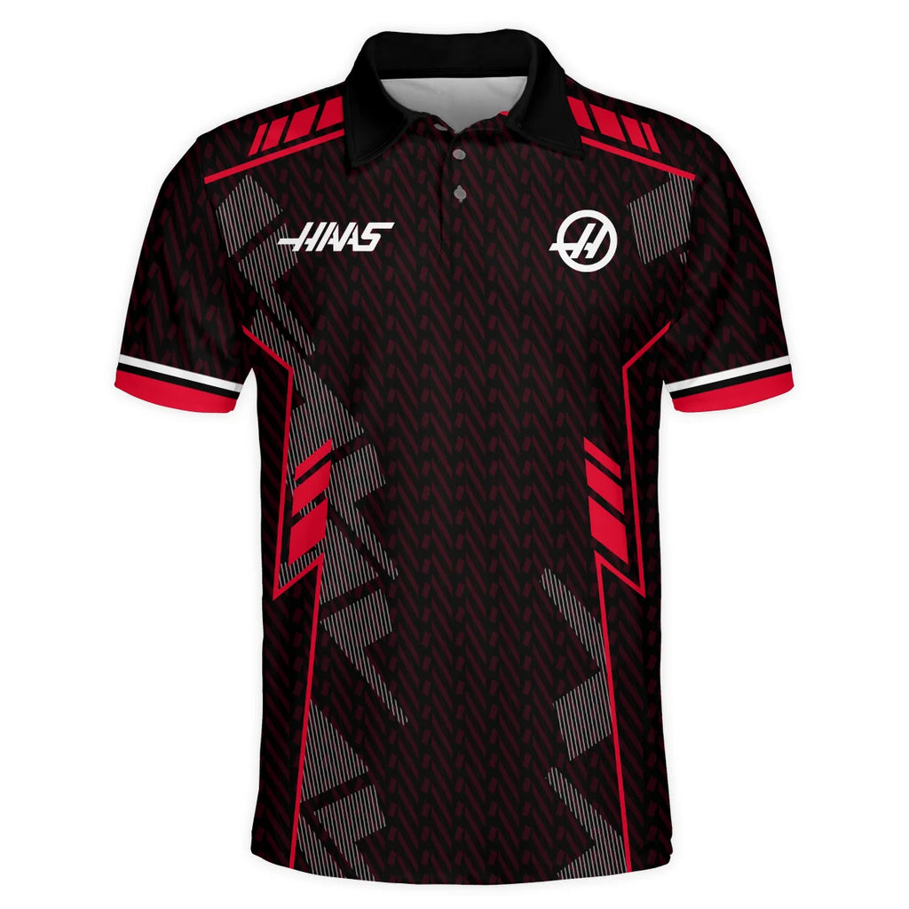Haas F1 Teamwear Polo Shirt BLVA5326A1HAASPL