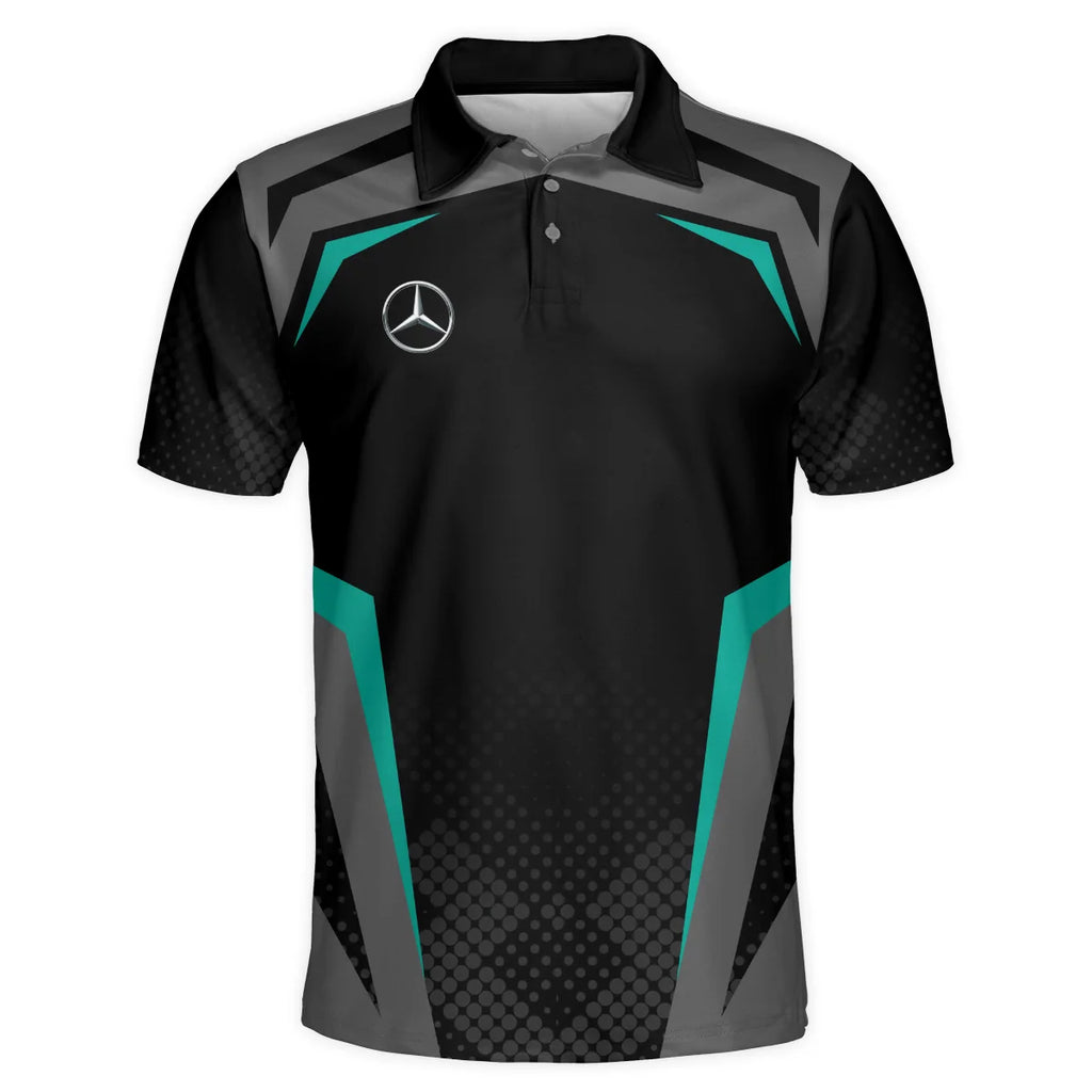 Mercedes F1 Teamwear Polo Shirt BLVA5326A3MERPL