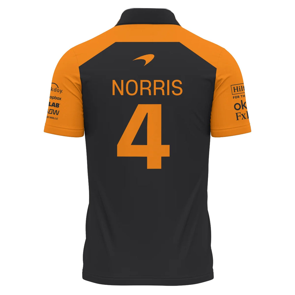 Lando Norris McLaren Formula One Exclusive Logo Polo Shirt BLF1290325A2MCLPL