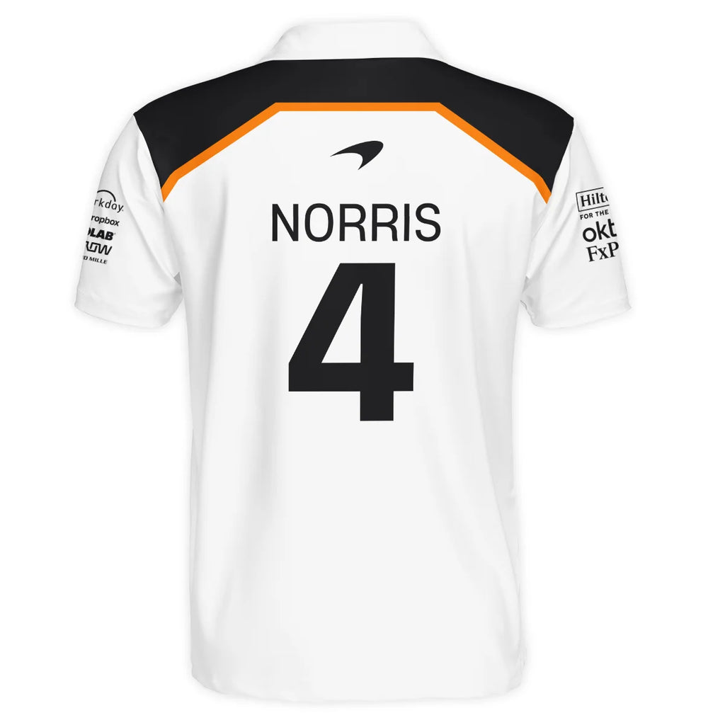 Lando Norris LN4 McLaren F1 Exclusive Polo Shirt BLF19625A1PL
