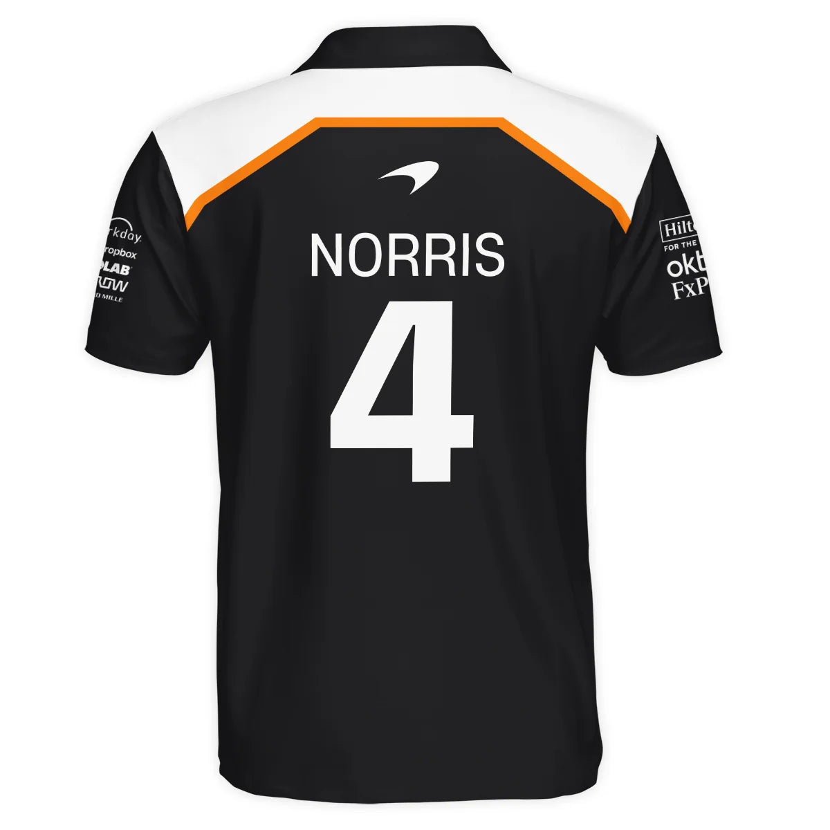 Lando Norris LN4 McLaren F1 Exclusive Polo Shirt BLF19625A2PL