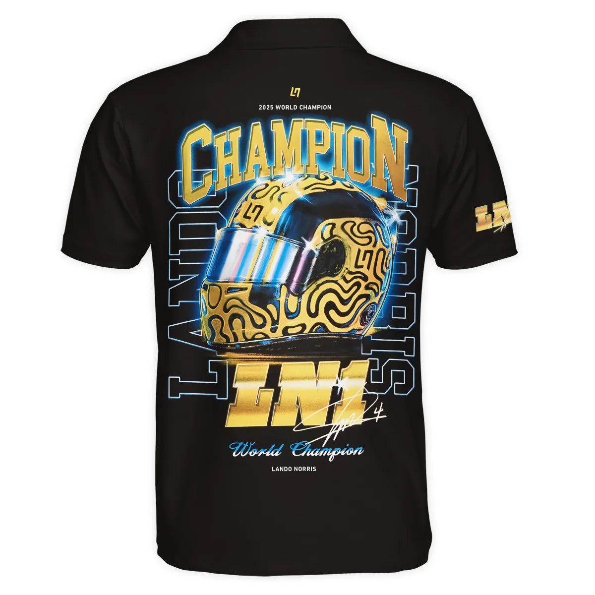LN1 World Champion Lando Norris Polo Shirt BLVALN051225A10PL
