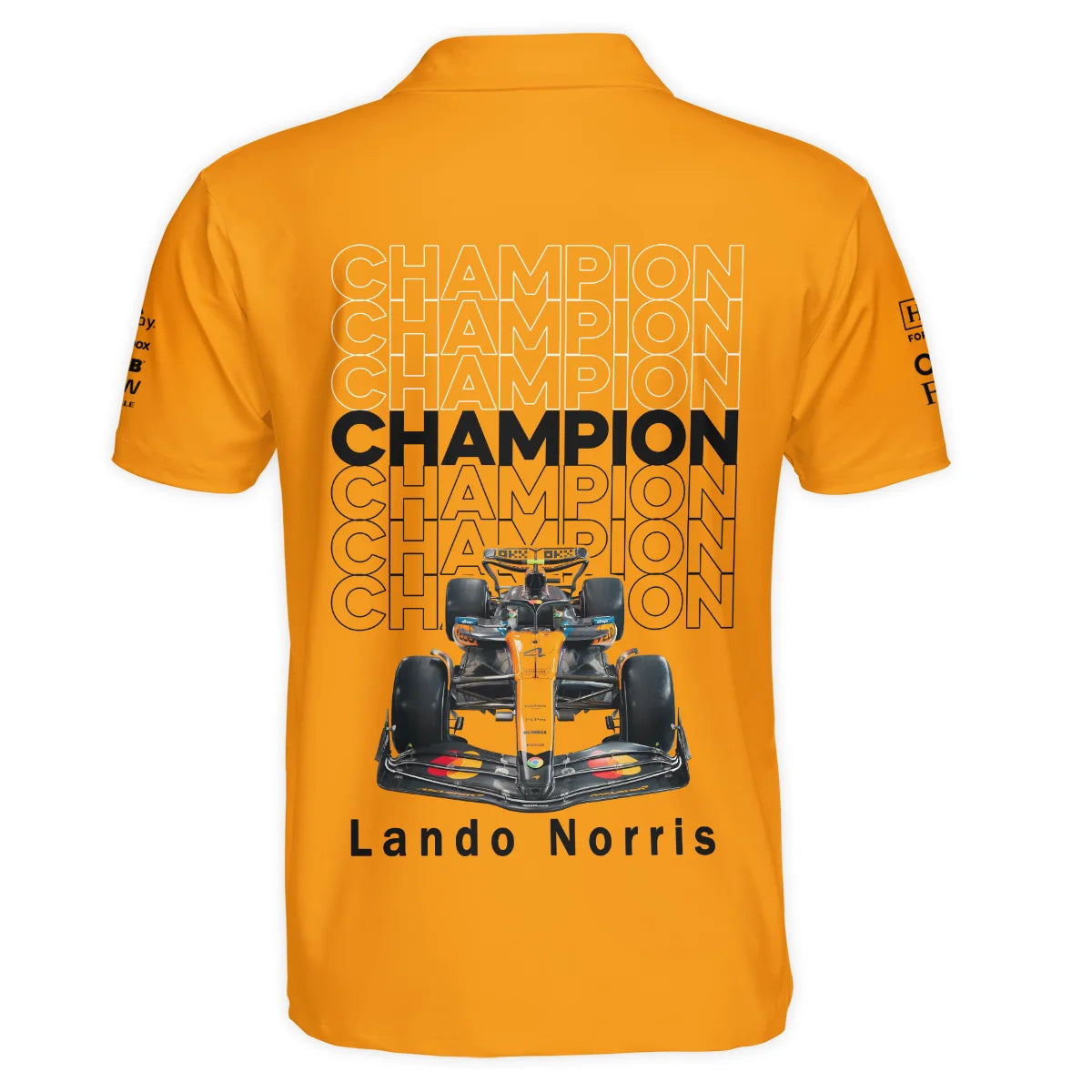 Champion 2025 Lando Norris McLaren F1 Team Polo Shirt BLVALN051225A2PL
