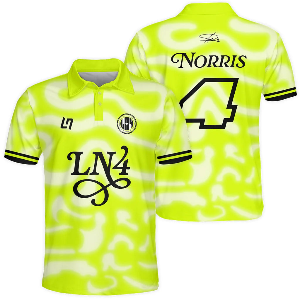 Grandstand '25 Lando Norris Polo Shirt BLNR14925A6PL