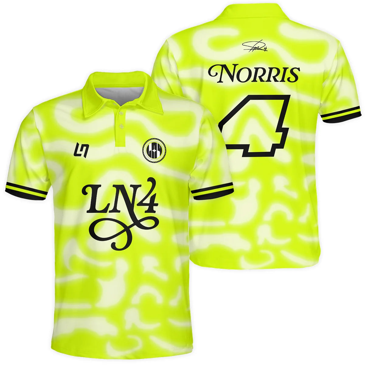 Grandstand '25 Lando Norris Polo Shirt BLNR14925A6PL
