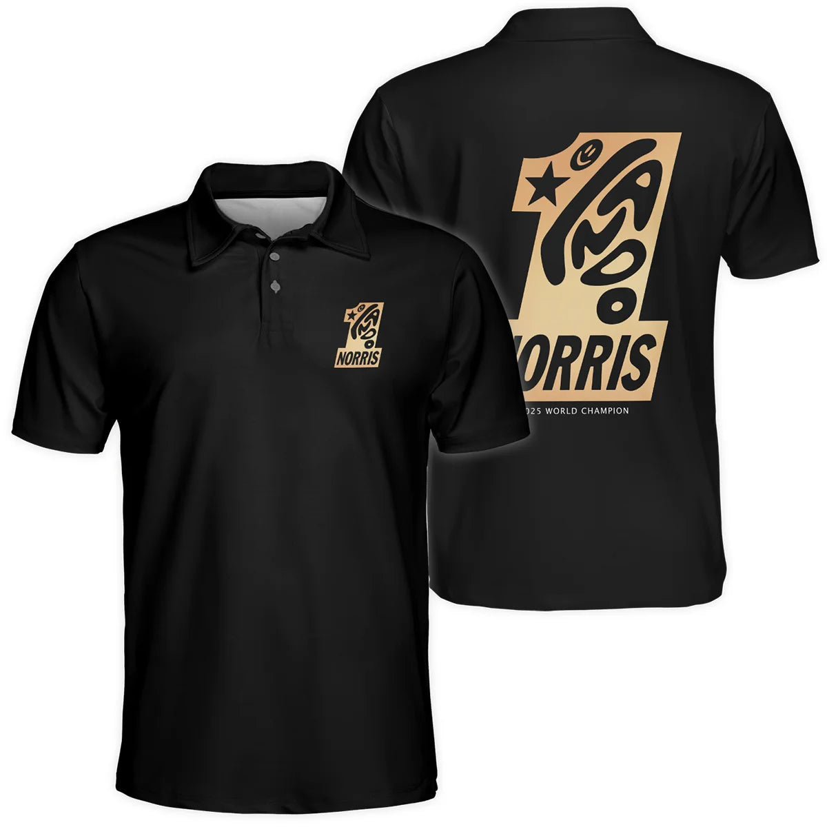 Lando Norris #1 World Champion Polo Shirt BLVALN051225A9PL
