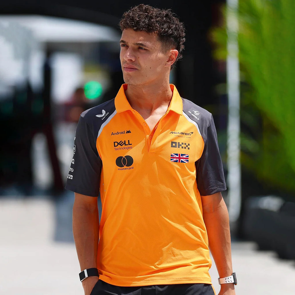 Lando Norris McLaren Formula One Exclusive Logo Polo Shirt BLF1290325A1MCLPL