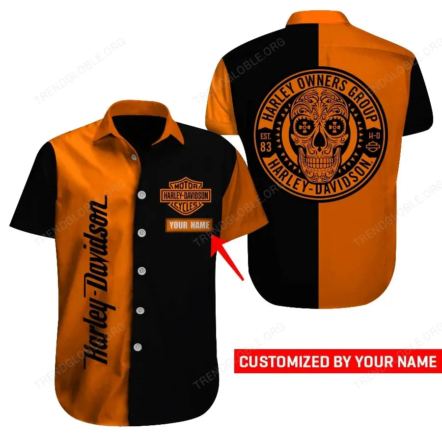 HLD Short Sleeve Shirts Custom Name T9
