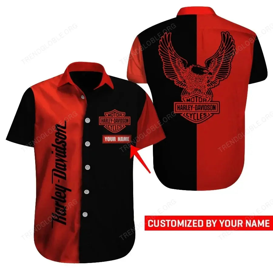 HLD Short Sleeve Shirts Custom Name T12