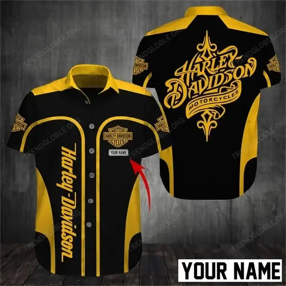 HLD Short Sleeve Shirts Custom Name T53