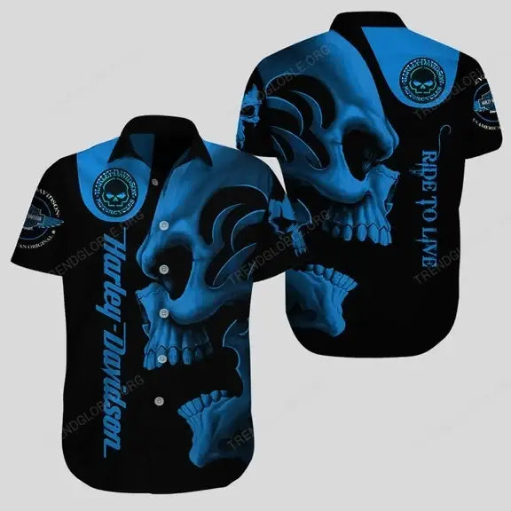 HD Short Sleeve Shirts Custom Name D37
