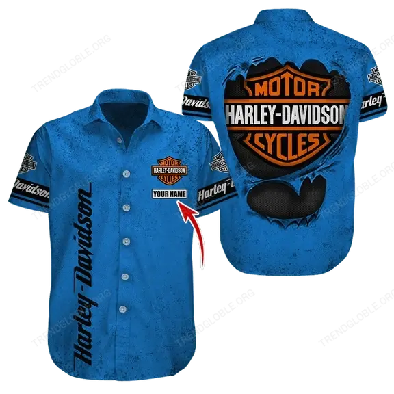 HD Short Sleeve Shirts Custom Name D31