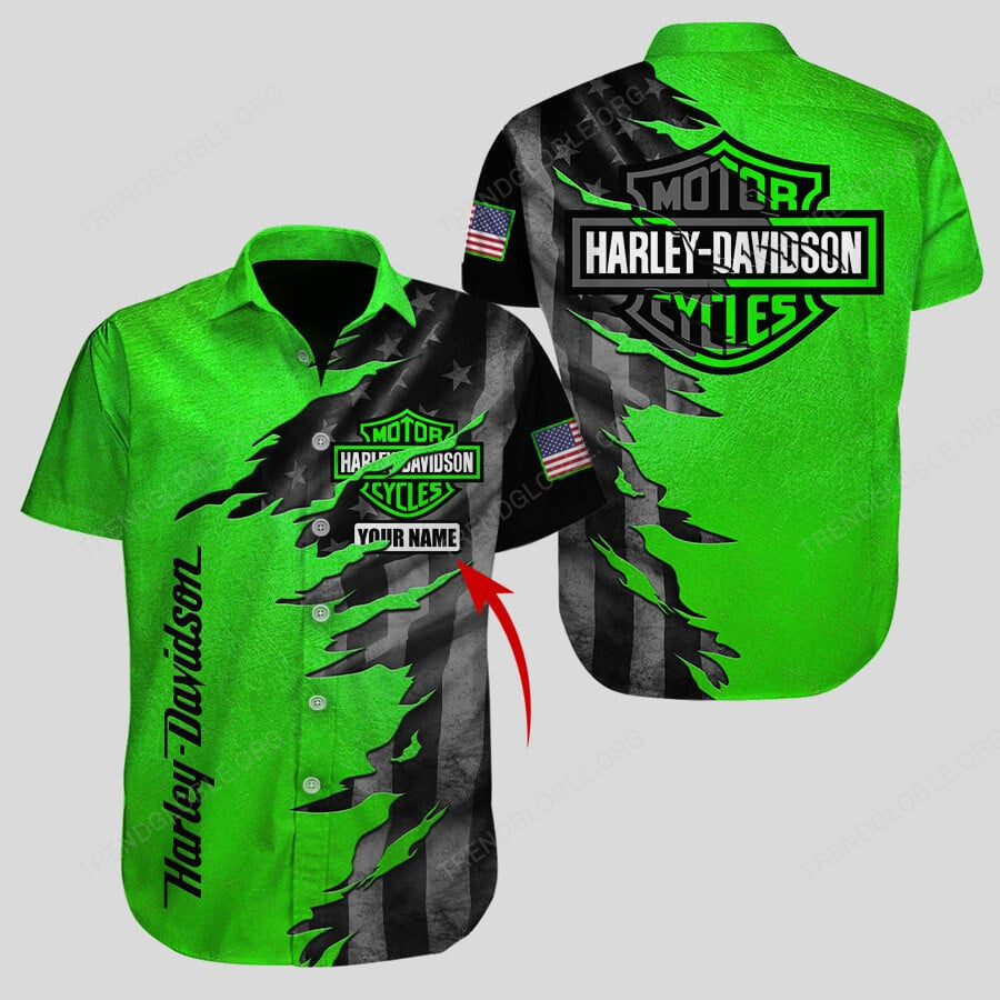 HLD Short Sleeve Shirts Custom Name T28