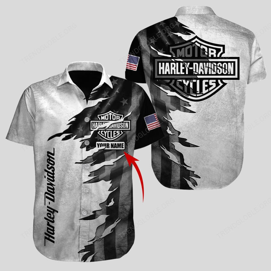 HLD Short Sleeve Shirts Custom Name T28