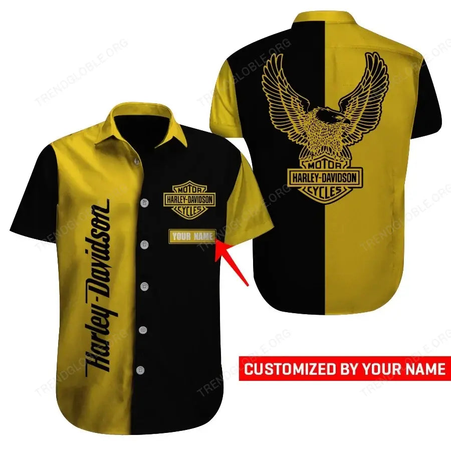 HLD Short Sleeve Shirts Custom Name T12