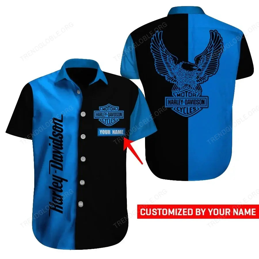 HLD Short Sleeve Shirts Custom Name T12