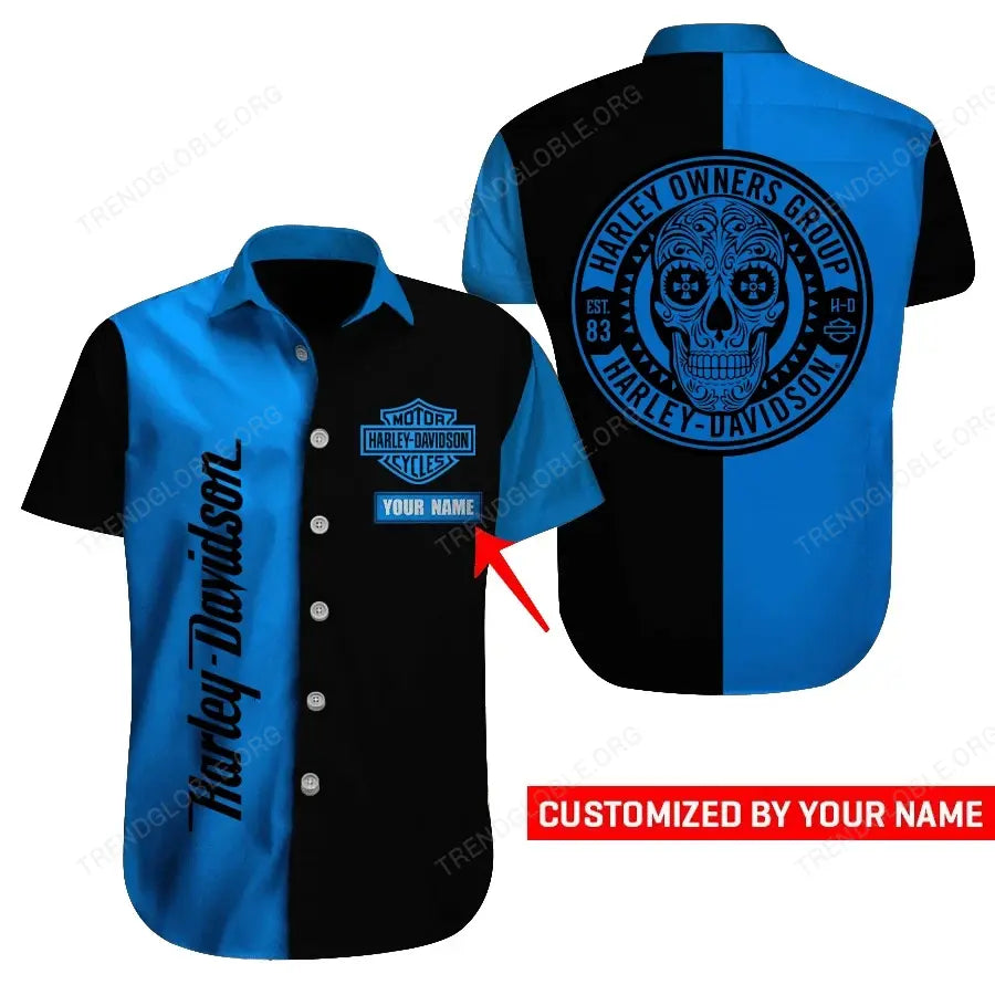 HLD Short Sleeve Shirts Custom Name T9