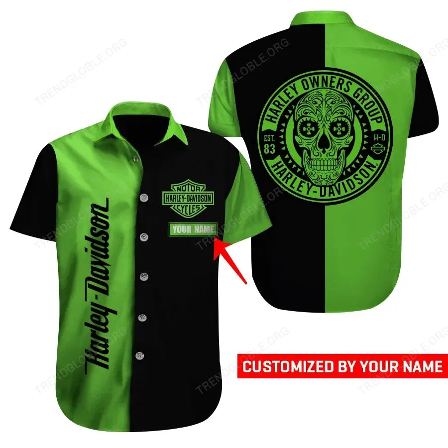 HLD Short Sleeve Shirts Custom Name T9