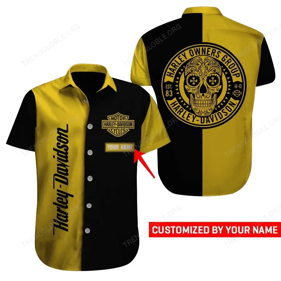 HLD Short Sleeve Shirts Custom Name T9