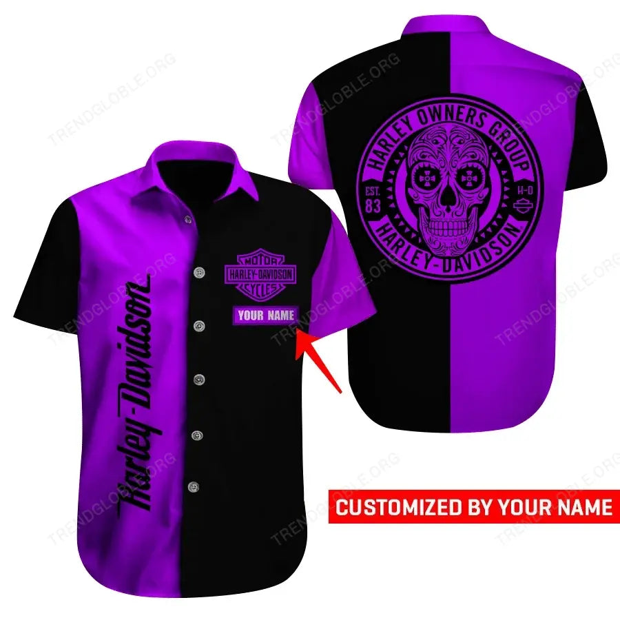 HLD Short Sleeve Shirts Custom Name T9