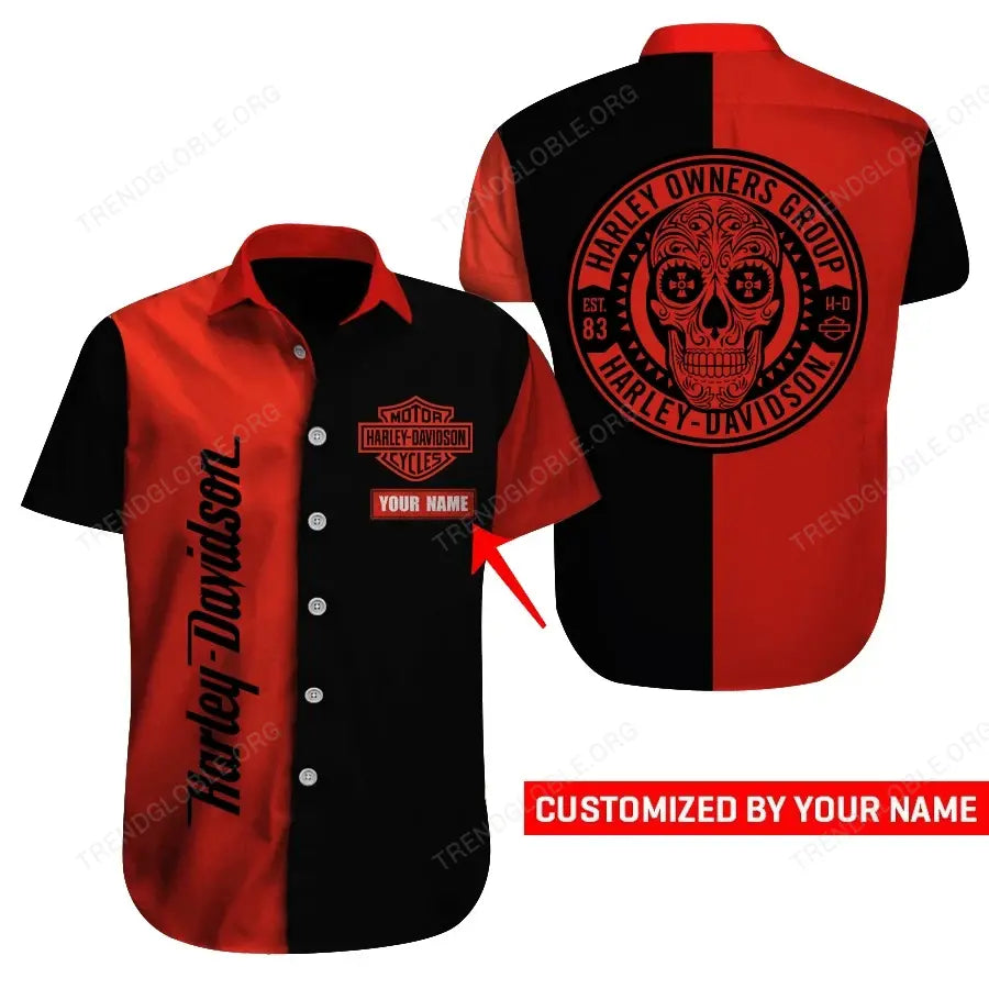 HLD Short Sleeve Shirts Custom Name T9