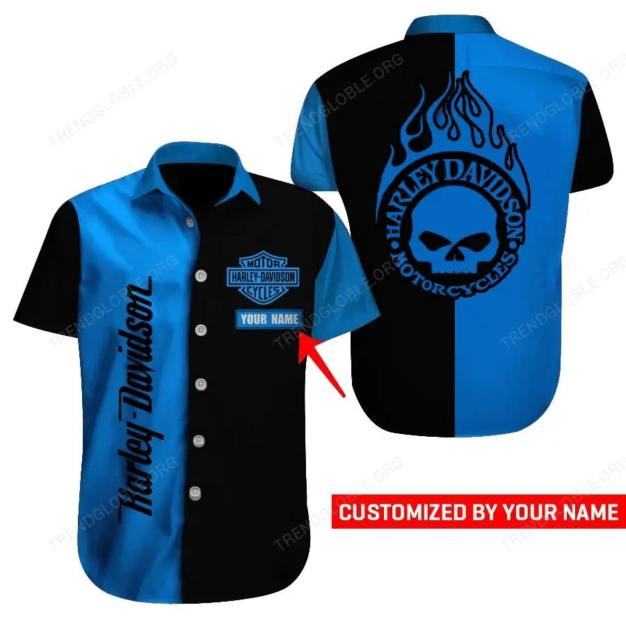 HLD Short Sleeve Shirts Custom Name T15