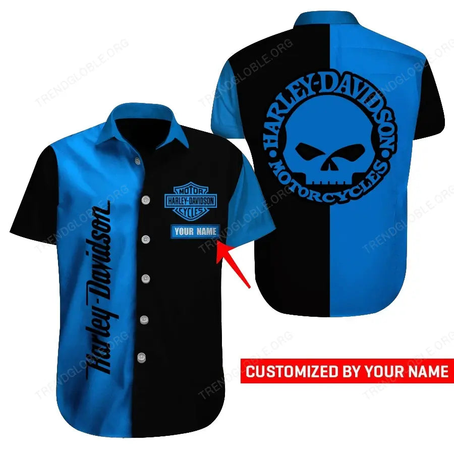 HLD Short Sleeve Shirts Custom Name T7