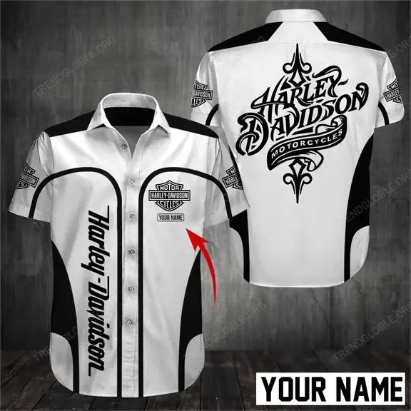 HLD Short Sleeve Shirts Custom Name T53