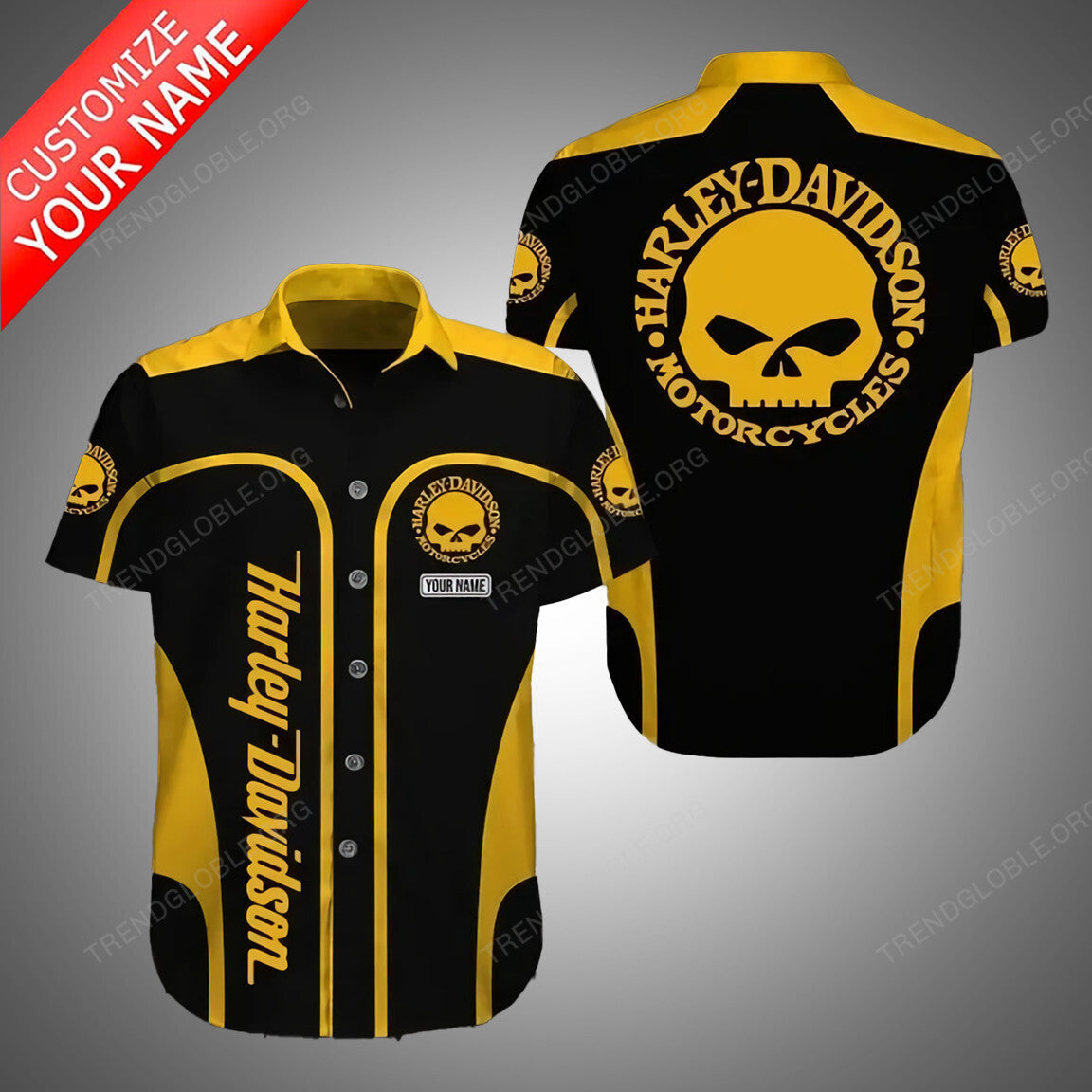 HLD Short Sleeve Shirts Custom Name T6-1