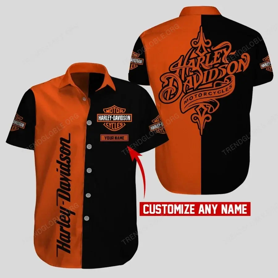 HLD Short Sleeve Shirts Custom Name H6a