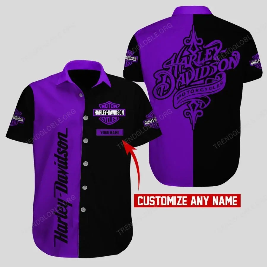 HLD Short Sleeve Shirts Custom Name H6a