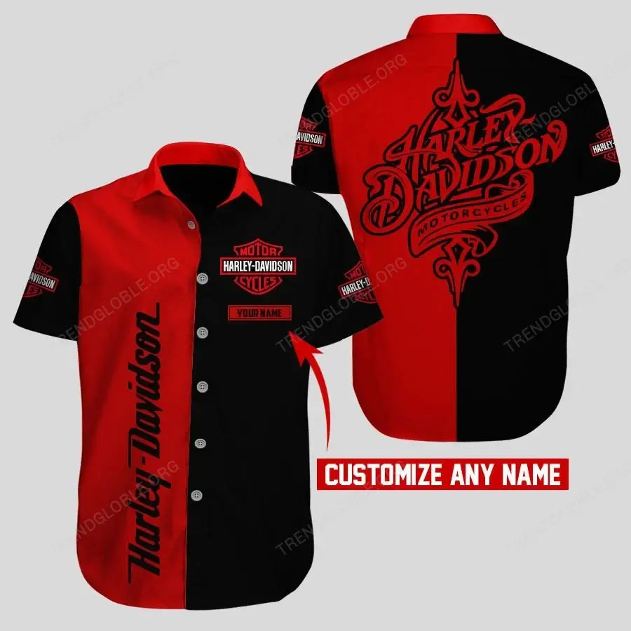 HLD Short Sleeve Shirts Custom Name H6a