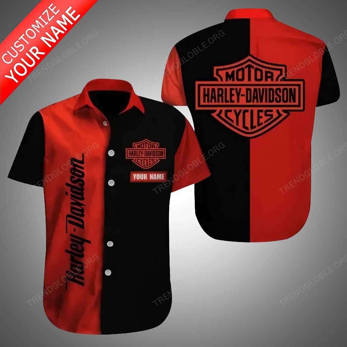 HLD Short Sleeve Shirts Custom Name T1-1