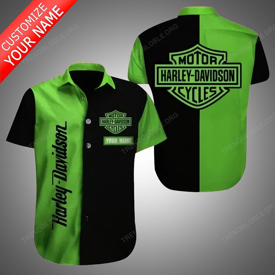HLD Short Sleeve Shirts Custom Name T1-1
