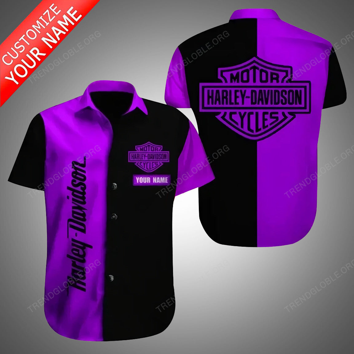 HLD Short Sleeve Shirts Custom Name T1-1