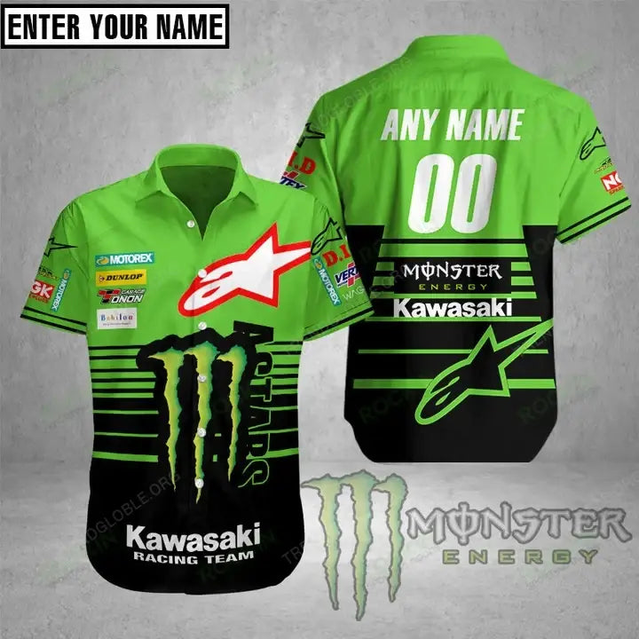 FRC KAWA Short Sleeve Shirts Custom Name C36