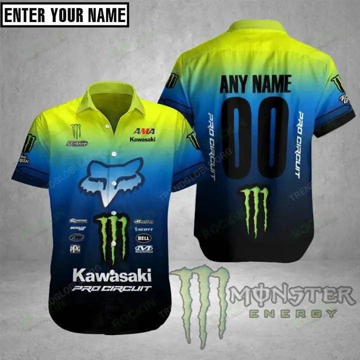 FRC KAWA Short Sleeve Shirts Custom Name C39