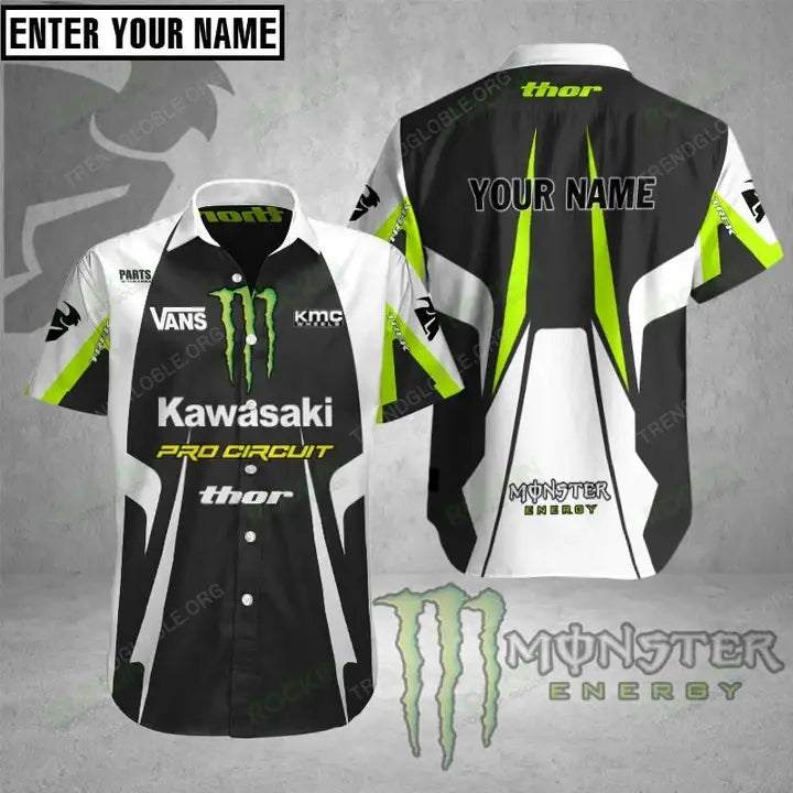 FRC KAWA Short Sleeve Shirts Custom Name C42
