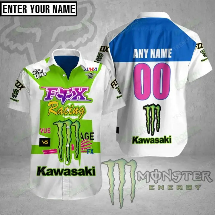 FRC KAWA Short Sleeve Shirts Custom Name C43