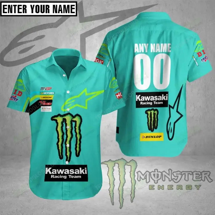 FRC KAWA Short Sleeve Shirts Custom Name C44